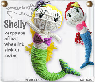 Lot 7 Porte-clés Kamibashi String Dolls - Personnages Sid - Fait Main Thaïlande