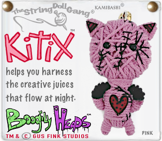 String Doll Keychain – Kamibashi