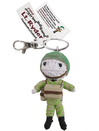 Grim Reaper String Doll Keychain - Global Gifts