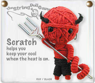 Yeti String Doll Keychain – Sasquatch The Legend